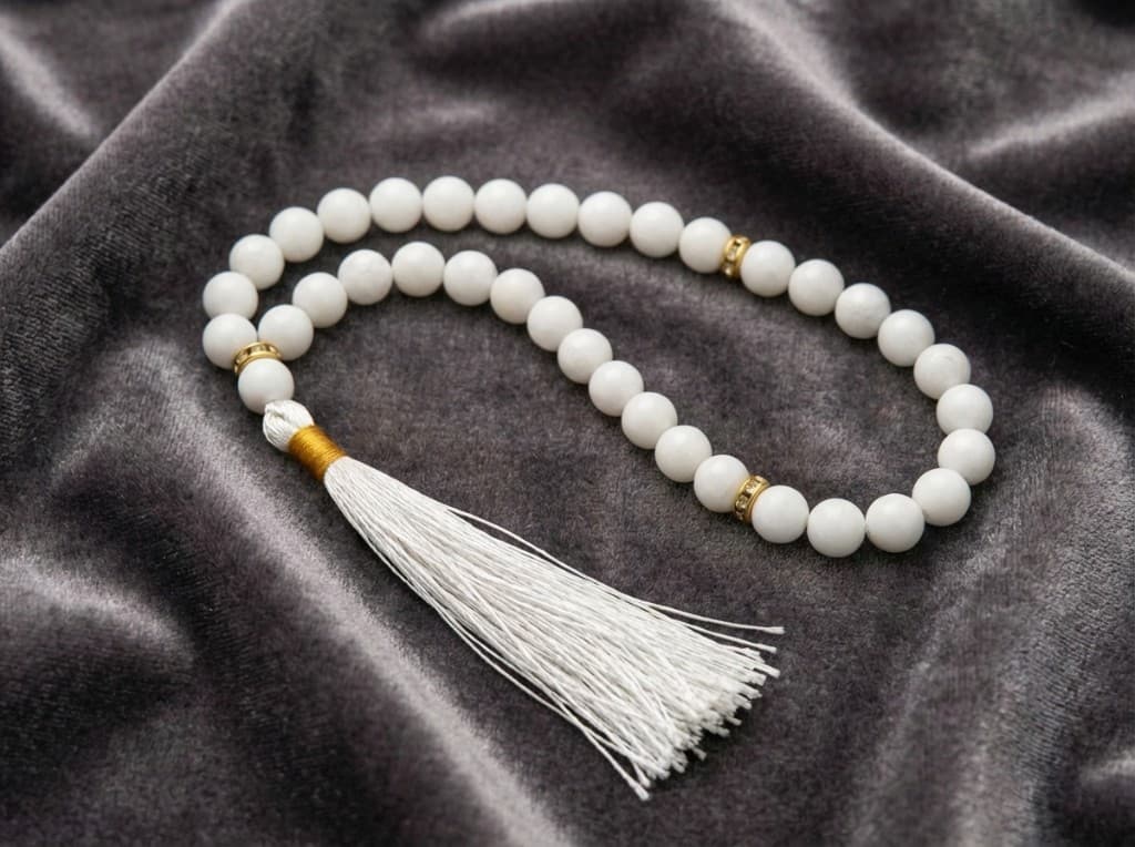 Premium Marble 33 Beads Tasbeeh β 10mm Premium Zikr Prayer Beads (Multi Color Misbaha)