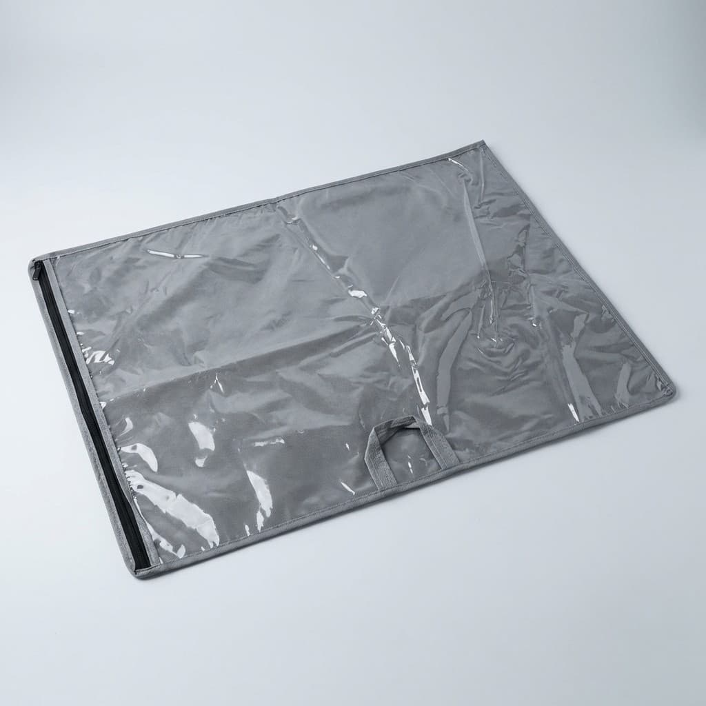 Dust Proof Prayer Mat Bag - Premium Transparent Janamaz Storage & Carry Bag | Safar-e-Haram